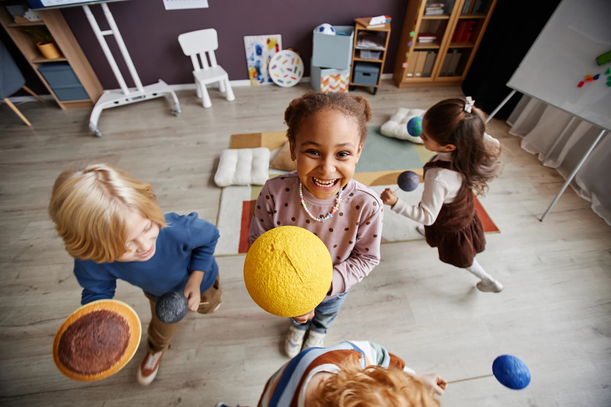 Children playing together